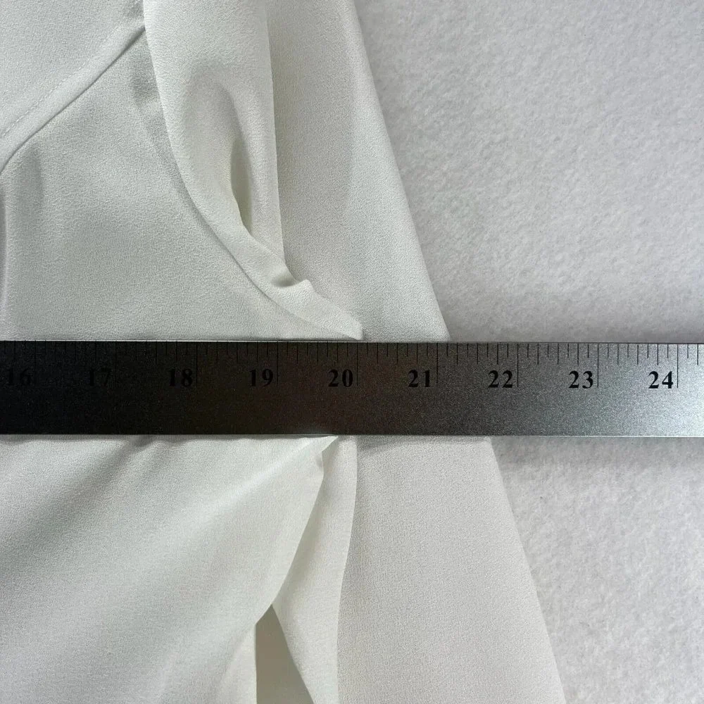 Appleseed's Blazer Womens Size 6P Notch Single Breasted Long Sleeve White - Picture 8 of 10